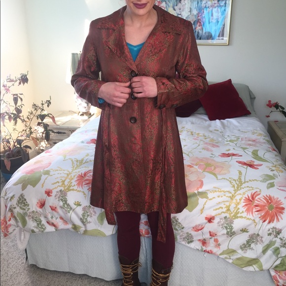 Irradecent Orange, Tan and Brown Jacket - Picture 6 of 8